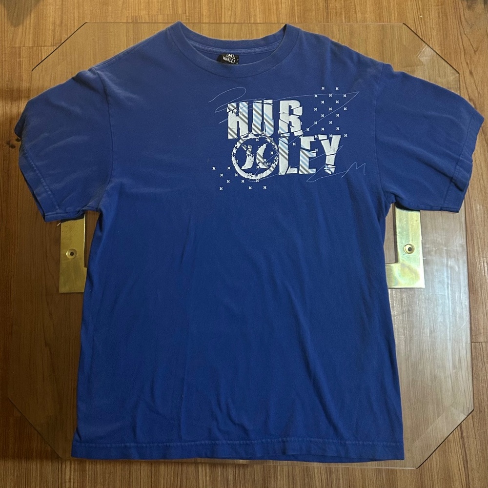 Royal blue Hurley T-shirt - Size Medium